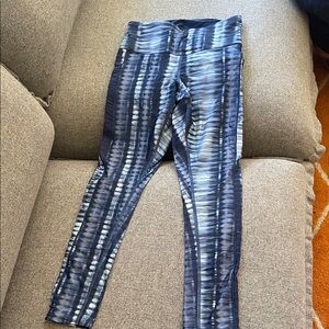 Prana Blue Tie-Dye Women’s Leggings